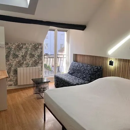Studio Duplex Hypercentre Au Calme Avec Parking Fontainebleau Extérieur photo
